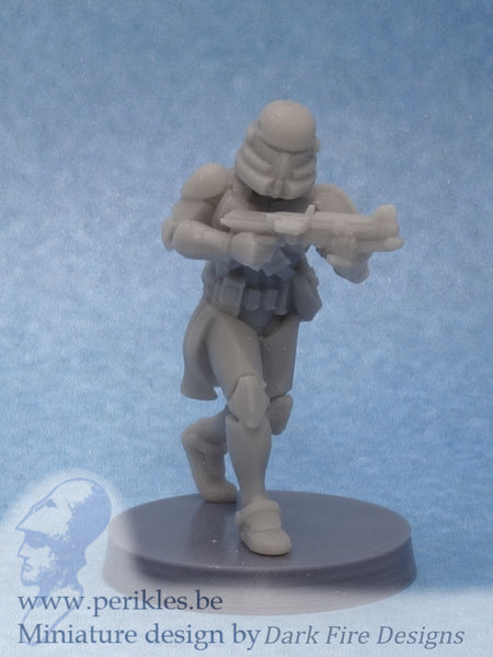 Airborne Squad (5x 35mm wargaming miniatures)