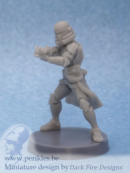 Airborne Squad (5x 35mm wargaming miniatures)