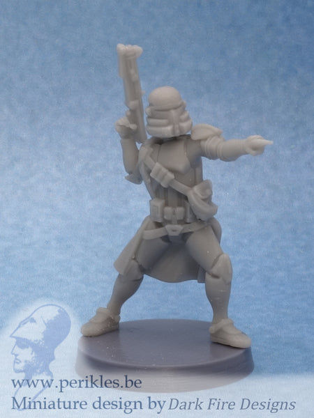Airborne Squad (5x 35mm wargaming miniatures)