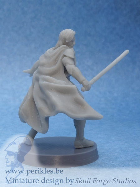 Armored General Benjamin (35mm wargaming miniature)
