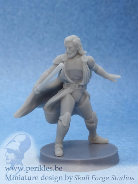 Armored General Benjamin (35mm wargaming miniature)