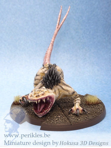 Bigmouthed Cat (35mm wargaming miniature)