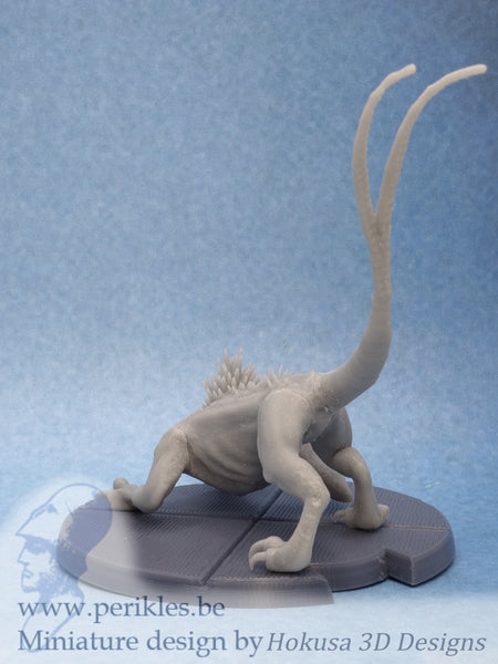 Bigmouthed Cat (35mm wargaming miniature)