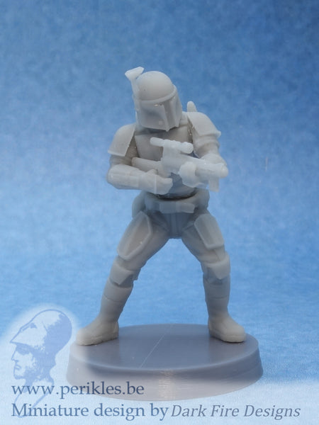Multipart Blackwatch Squad (5x 35mm wargaming miniatures)