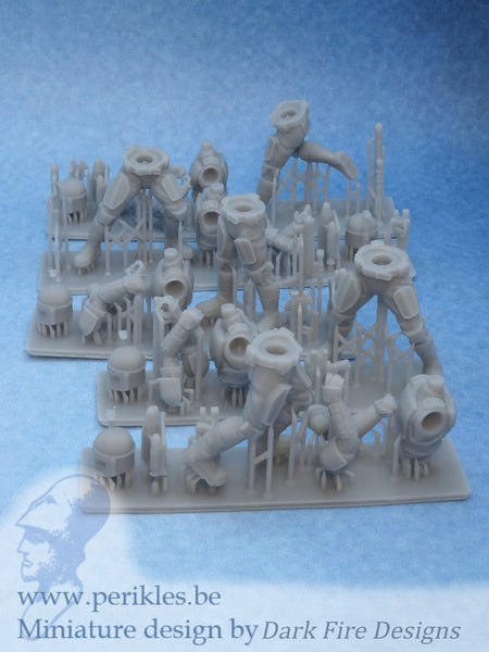 Multipart Blackwatch Squad (5x 35mm wargaming miniatures)