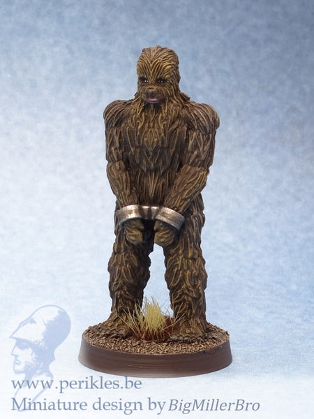 Captured Furball Alien (35mm wargaming miniature)