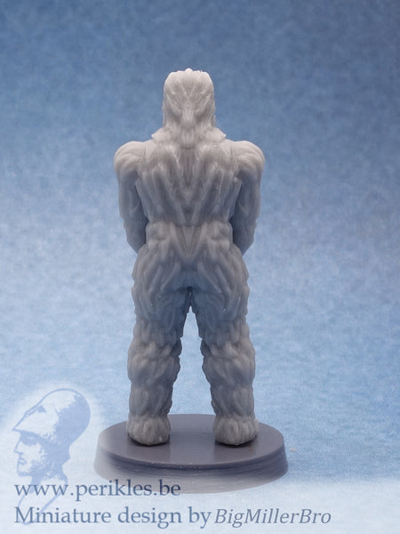 Captured Furball Alien (35mm wargaming miniature)