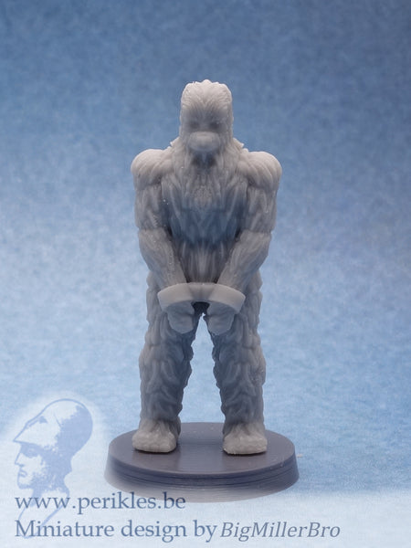 Captured Furball Alien (35mm wargaming miniature)