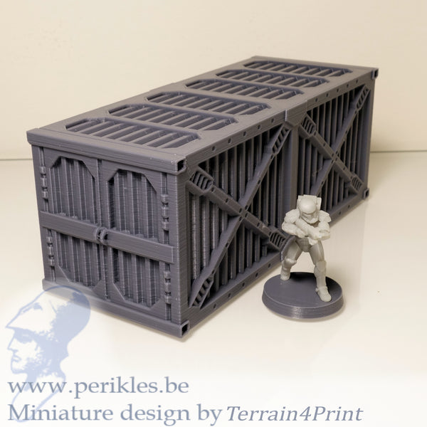 SciFi Container (28mm - 35mm terrain)