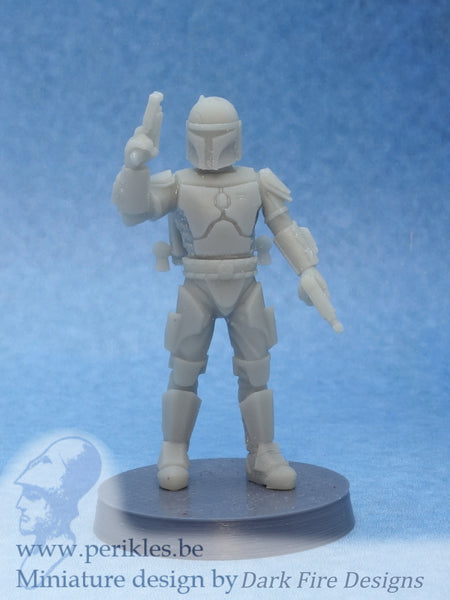 Multipart Crusader Squad (5x 35mm wargaming miniatures)