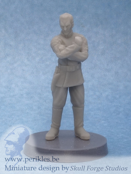 Cunning Admiral (35mm wargaming miniature)