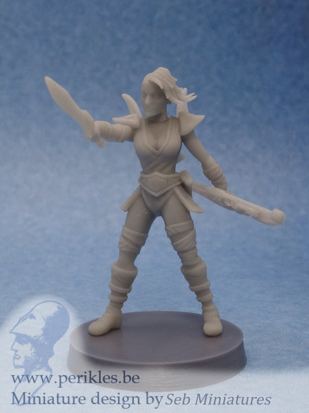 Darksister Squad (5x 35mm wargaming miniatures)