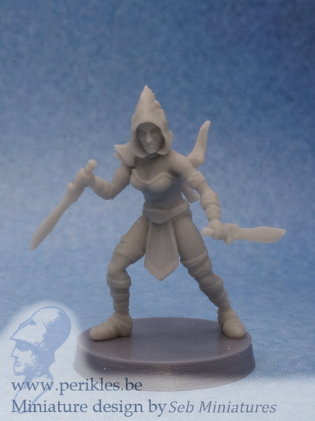 Darksister Squad (5x 35mm wargaming miniatures)