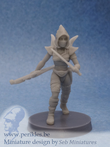 Darksister Squad (5x 35mm wargaming miniatures)
