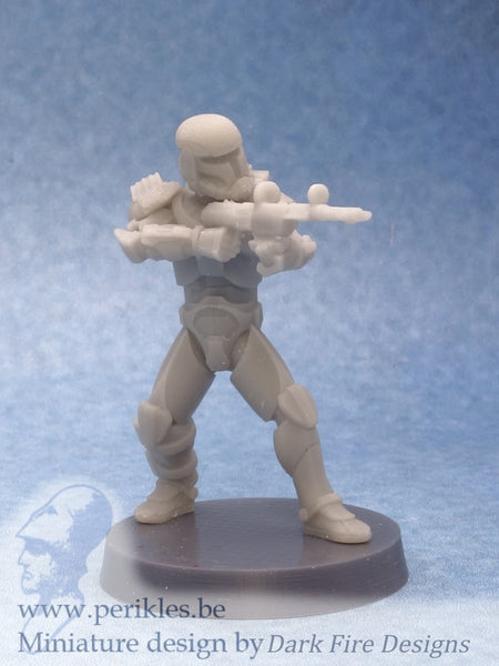 Vanguard Alfa Squad (4x 35mm wargaming miniatures)