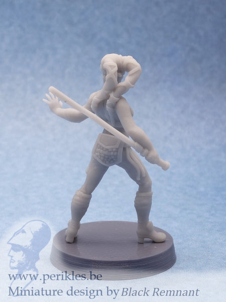 Female Alien Space Monk