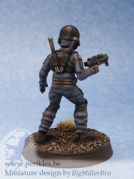 Imperium Ground Crew (28mm wargaming miniature)