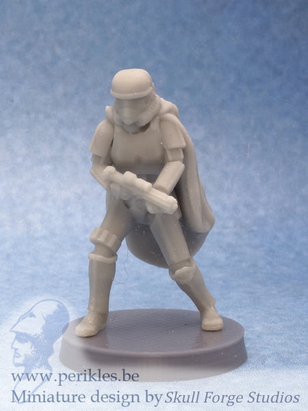 Grunge Guardians (4x 35mm wargaming miniature)