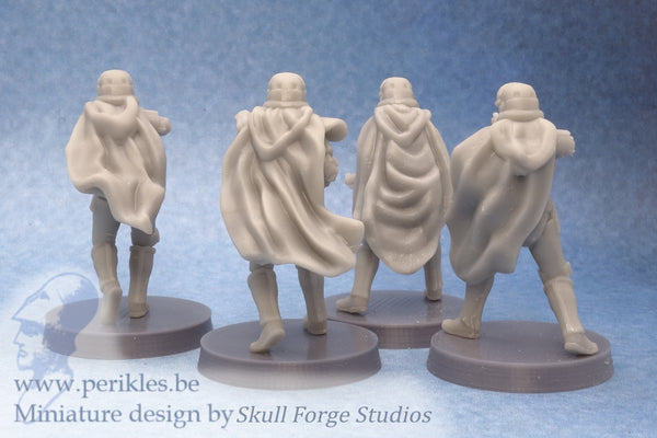 Grunge Guardians (4x 35mm wargaming miniature)