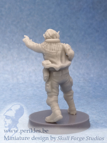 Insurgent Field Commander (35mm wargaming miniature)
