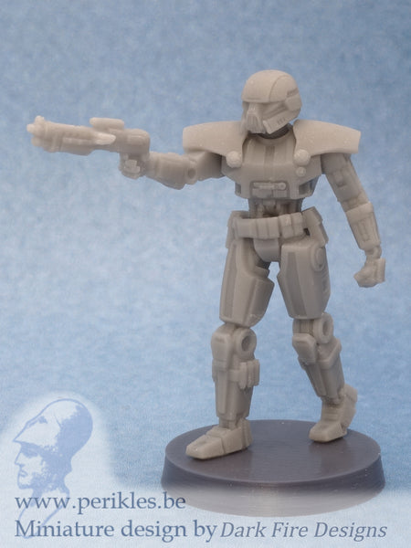 Mech Trooper Squad (35mm wargaming miniatures)