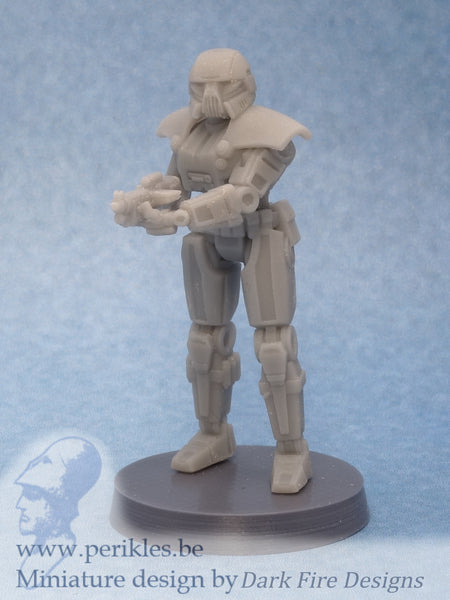Mech Trooper Squad (35mm wargaming miniatures)