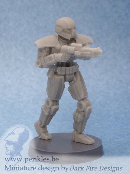 Mech Trooper Squad (35mm wargaming miniatures)