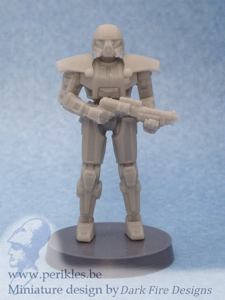 Mech Trooper Squad (35mm wargaming miniatures)