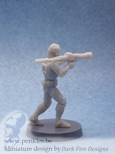 Multipart Phase II Genetic Soldier Rocket Launcher