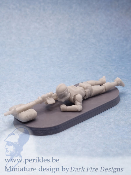 Multipart Phase II Genetic Soldier Sniper
