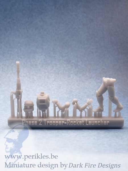Multipart Phase II Genetic Soldier Rocket Launcher