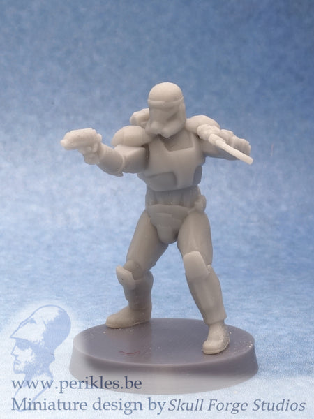 Rough Riders Squad (4x 35mm wargaming miniature)