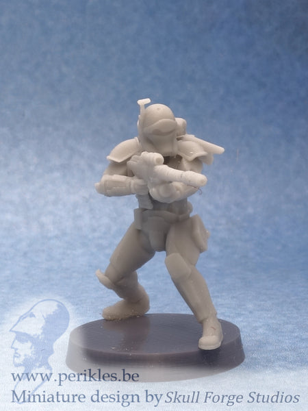 Rough Riders Squad (4x 35mm wargaming miniature)