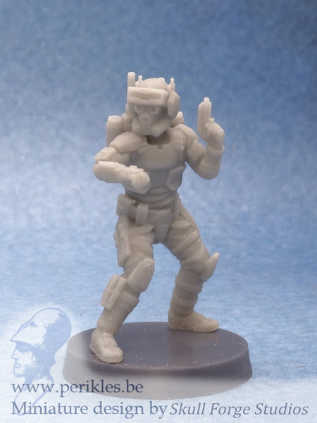 Rough Riders Squad (4x 35mm wargaming miniature)