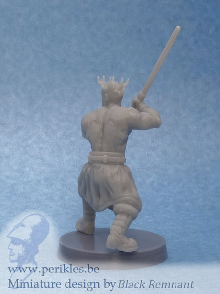 Evil Horned Brother 2 (35mm wargaming miniature)