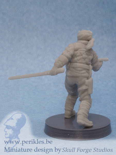 Snowsuit Hero (35mm wargaming miniature)