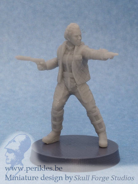 Snowsuit Princess (35mm wargaming miniature)