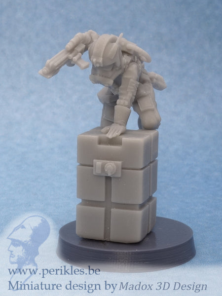 Special Forces (5x 35mm wargaming miniatures)