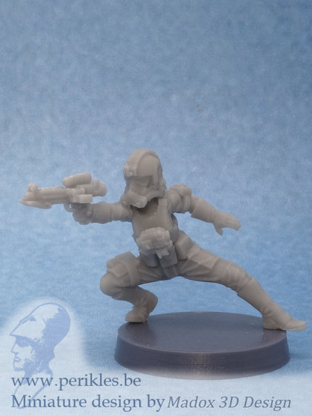 Special Forces (5x 35mm wargaming miniatures)