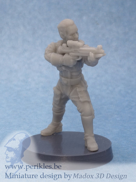 Special Forces Command (3x 35mm wargaming miniatures)