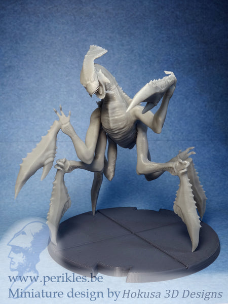 Giant Crab Lizard (35mm wargaming miniature)