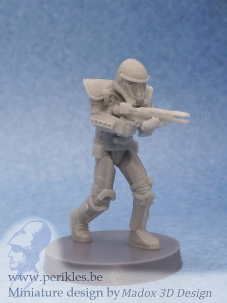 Terror Trooper Squad (5x 35mm wargaming miniatures)
