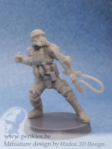 Terror Trooper Squad (5x 35mm wargaming miniatures)