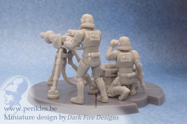 Shadow Trooper Repeater Team (35mm wargaming miniature)