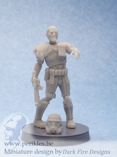 Multipart Zombie Trooper Squad