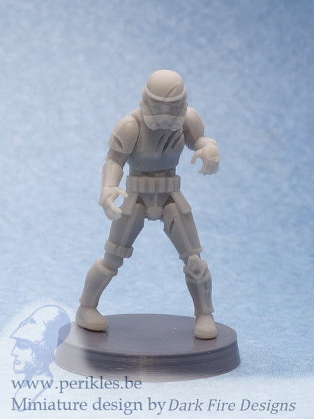 Multipart Zombie Trooper Squad