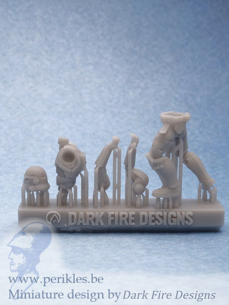 Multipart Zombie Trooper Squad