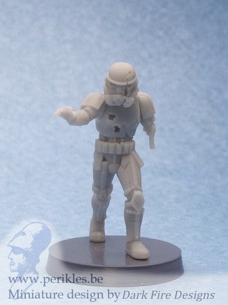 Multipart Zombie Trooper Squad