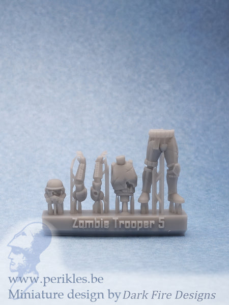 Multipart Zombie Trooper Squad