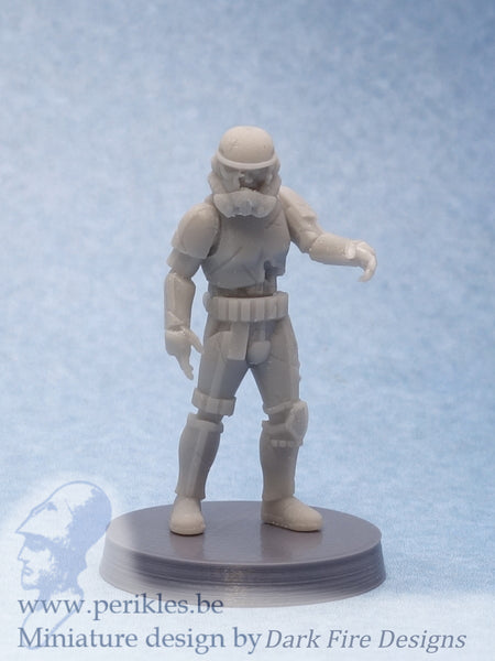 Multipart Zombie Trooper Squad